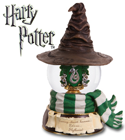 Harry Potter Slytherin Sorting Hat Musical Waterglobe
