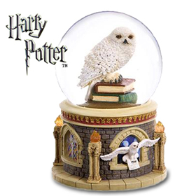 Harry Potter Hedwig  Musical Waterglobe