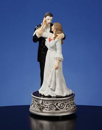 Phantom and Christine 25 Anniversary Musical Figurine - Limited Edition