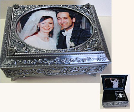 Musical Photo Frame Jewelry Box