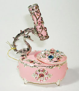 Musical Jeweled Kaleidoscope in Pink