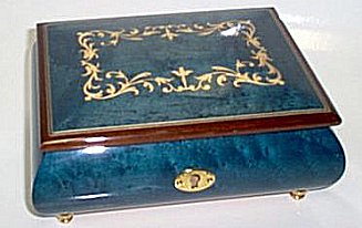 Blue Jewelry Box Baroque Inlay (1.18)