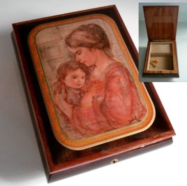 Edna Hibel Mother and Baby (1.18)