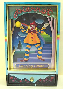 animated clown juggler