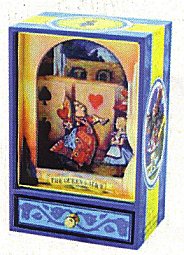 Alice in wonderland and the Queen Musical Shadow Box