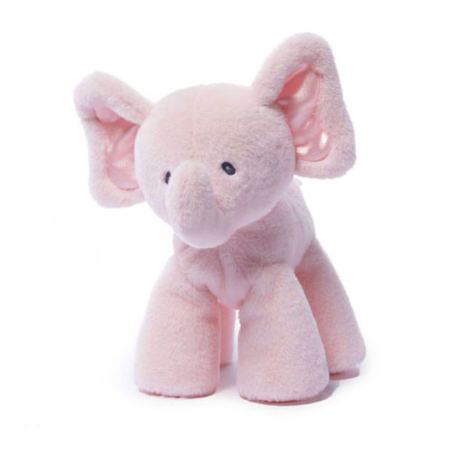Bubbles Plush Elephant in Pink by Gund