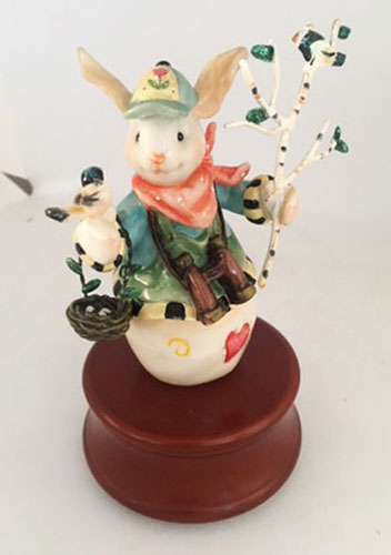 Bunny Birder Figurine