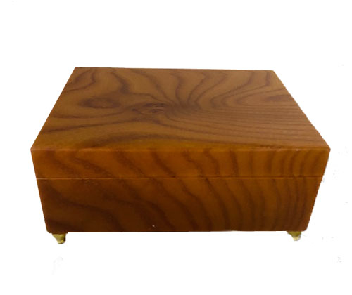 Sounds of Silence in a Simply Handsome Matte Elm Music Box