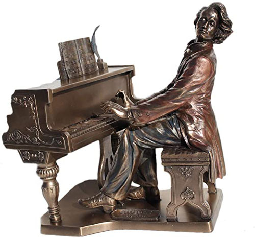 Chopin at the Piano Stattuette