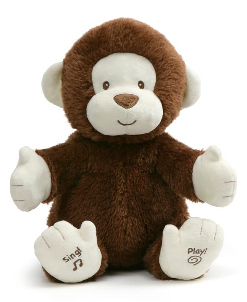 Clappy Monkey Plush Musical by Gund