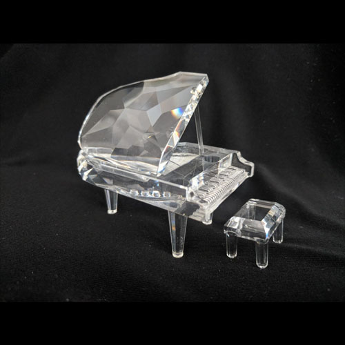 Crystal Piano Figurine 