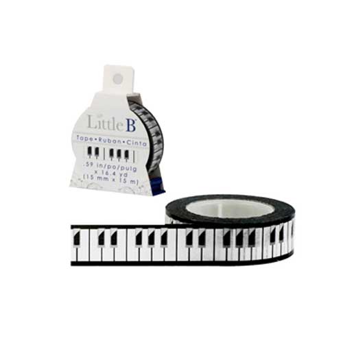 Decorative Tape with Piano Keys