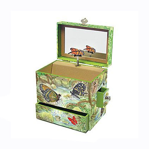 Enchantmints Monarch Butterfly Music Box