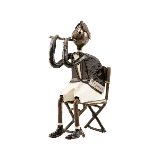 Felguerez Sculpture Flutist Boy