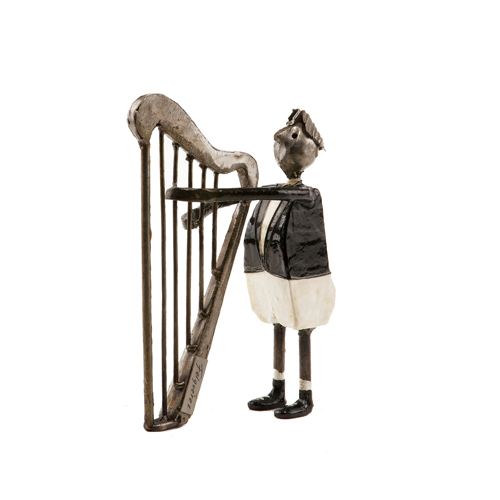 Felguerez Sculpture Harpist Boy