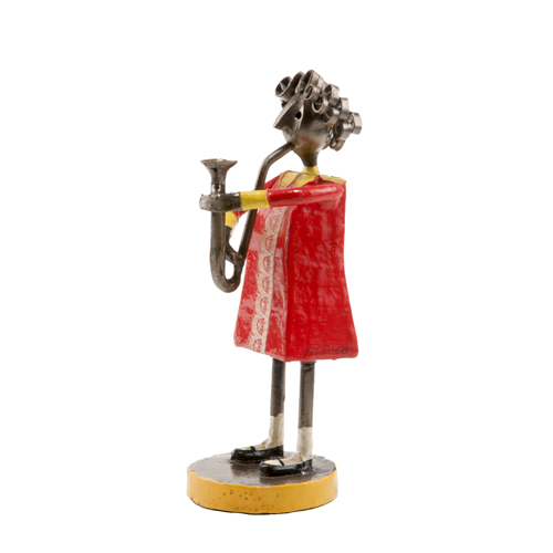 Felguerez Sculpture Saxophonist Girl