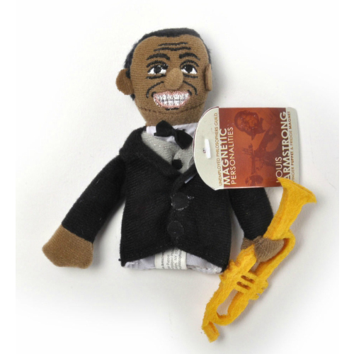 Finger Puppet Louis Armstrong by The Unemployed Philosophers