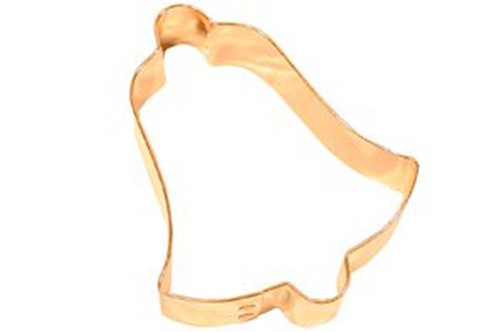 Bell Shaped Copper cookie cutter