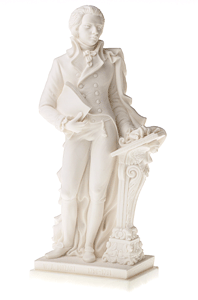 Statuette of Mozart  Italian Handcrafted
