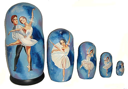 Nesting Ballet Partners 5 Pieces