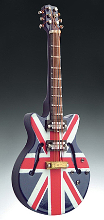 Magnet Union Jack Electric Guitar