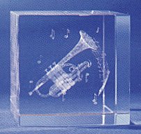 Trumpet in Crystal