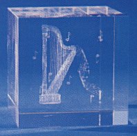 Harp in Crystal
