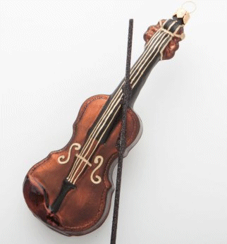 Christmas Ornament Violin