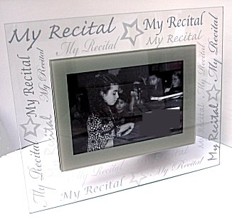 My Recital Photo Frame  