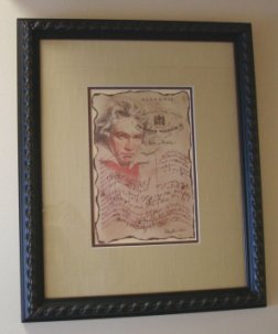 Framed Prints of Composers - Beethoven