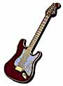 Harmony Future Primitive Pin Guitar Strat (with safety latch)