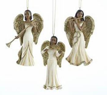 Christmas Tree Angel Musician ornaments