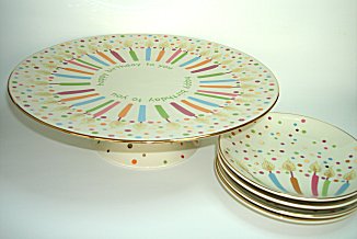 Lenox  Musical Serving Cake Plate 