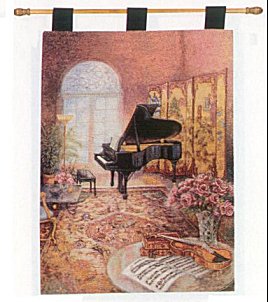 Wall Hanging  The Music Room by Liu