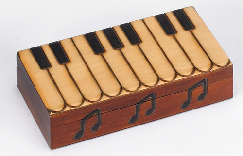 Silent Music Box with Keyboard with notes (1.18m)