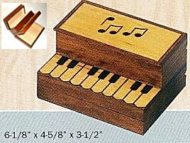 Silent Music Box with Upright Piano (1.18m)