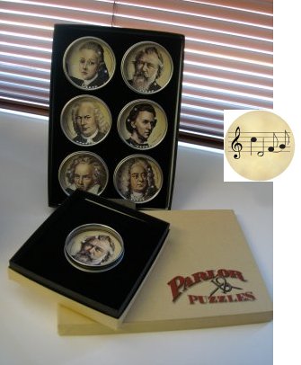 Parlor Puzzles - Composers - Your choice of Composer (in gift box)