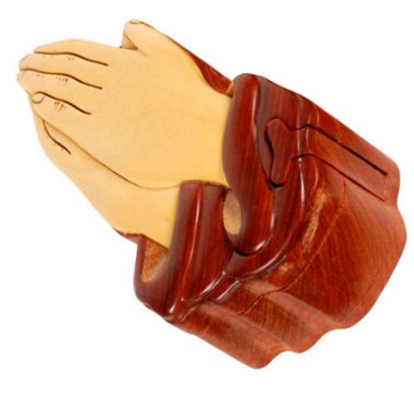 Praying Hands Puzzle Box 