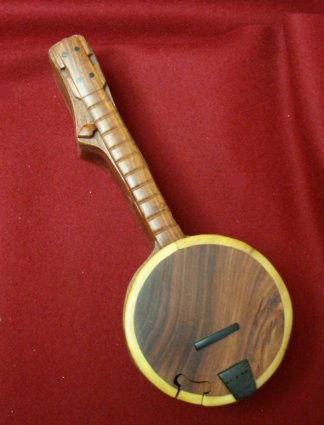 Wooden Banjo Puzzle