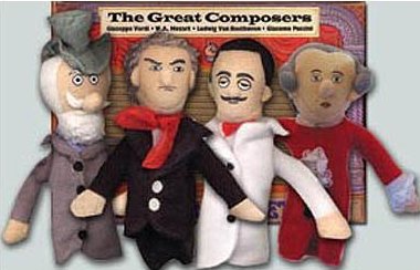 Finger Puppets  Composers Set