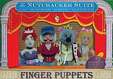 Finger Puppets  Nutcracker  Suite Boxed in Musical Stage 