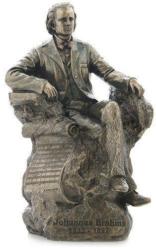 Johannes Brahms Statuette