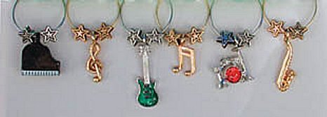 Wine Charms (package of 6)