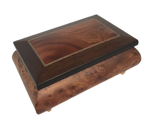 Handsome Matte three wood Music box 