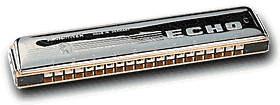 Tremolo Tuned Harmonica 2309 Echo