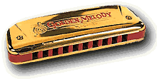 Harmonica Diatonic 542 Golden Melody