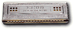 Tremolo Tuned Harmonica  Echo 55 