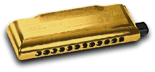 Chromatic Harmonica CX-12 Gold