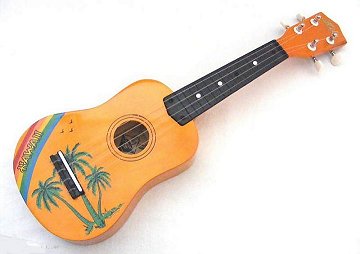 Hilo Soprano Ukulele -  Standard with Hawaiian Motif