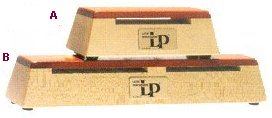 Piccolo Wood Block (double) by LP 